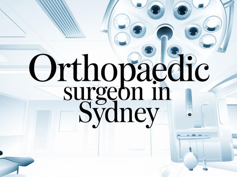 Orthopaedic surgeon in Sydney operating room